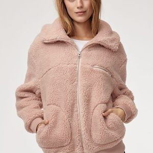 teddy bear jacket aritzia